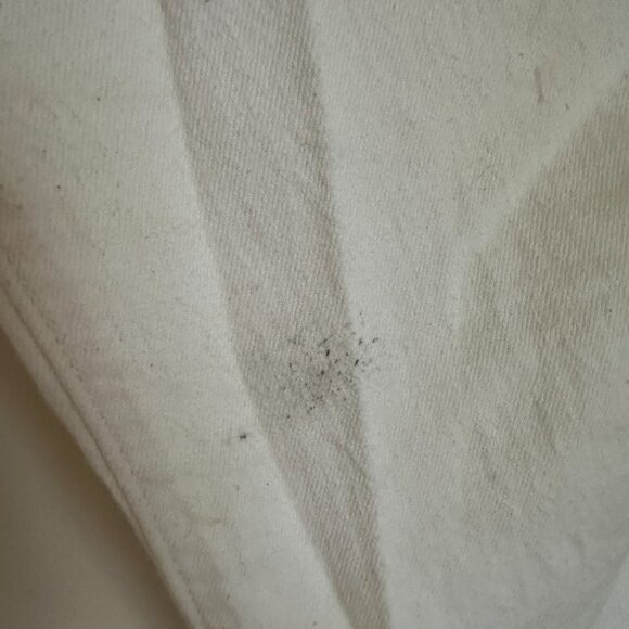 Levi's W's Ribcage Straight Ankle Jeans *GOOD*read* Cloud Over White Sz 28 - Picture 8 of 8